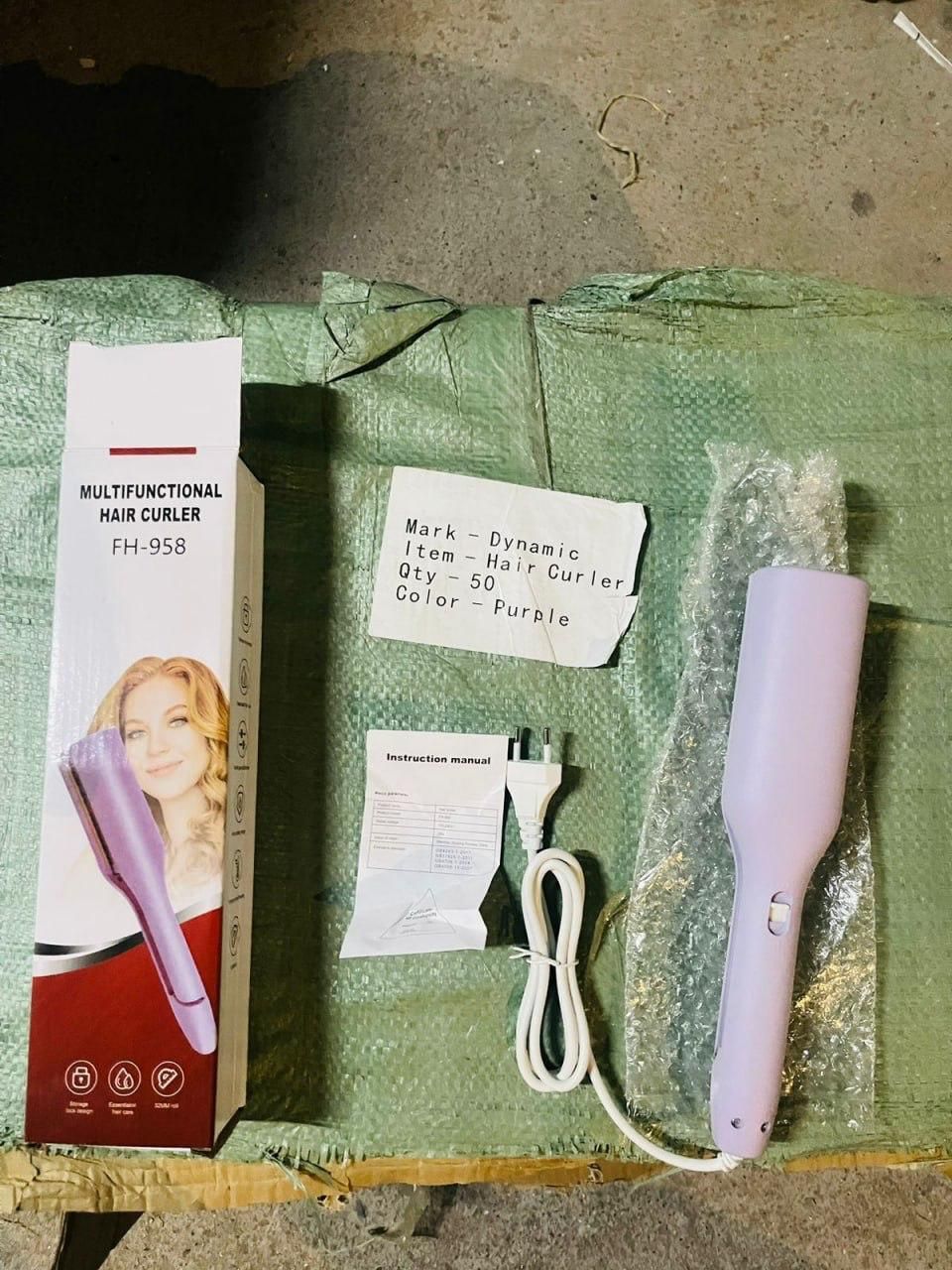 GlamWave Egg-Roll Curling Iron