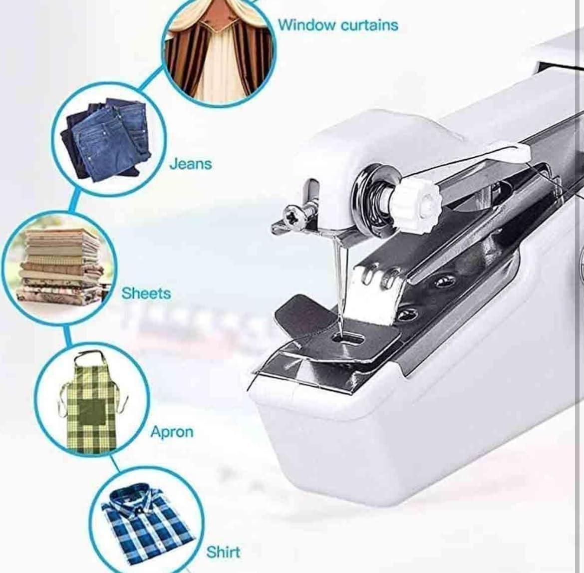 StitchEase™ Handheld Cordless Sewing Machine – Portable & Lightweight Quick Stitch Tool