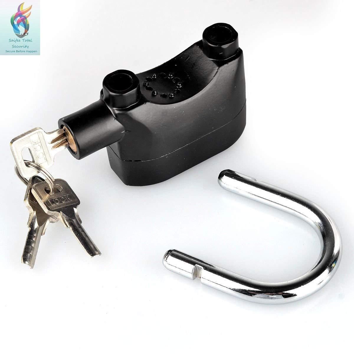 SecureGuard™ Motion Sensor Security Padlock – Alarm Lock with Siren Alert