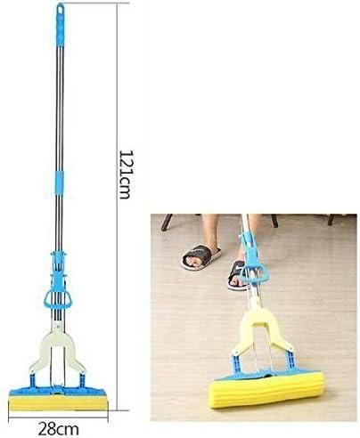 AquaGrip™ Folding Squeeze Sponge Mop – Ultra Absorbent & Expandable Cleaning Tool