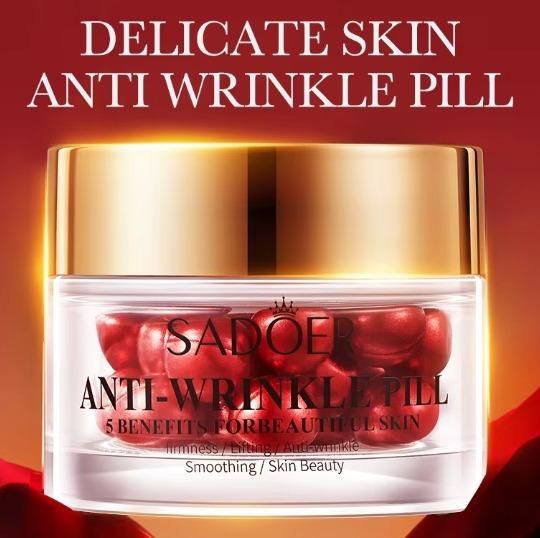 GlowLift™ 30Pcs Whitening & Anti-Wrinkle Capsules – Intense Hydration & Youthful Glow