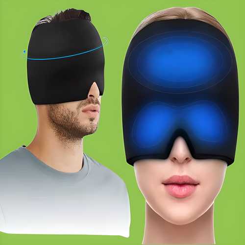 MigraEase™ Cooling & Heating Headache Relief Cap – Instant Migraine Soothing Therapy