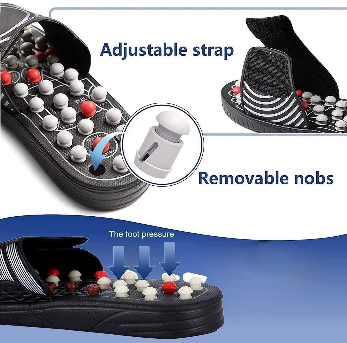 VitalStep™ Acupressure Slippers – Magnetic Therapy for Full-Body Wellness
