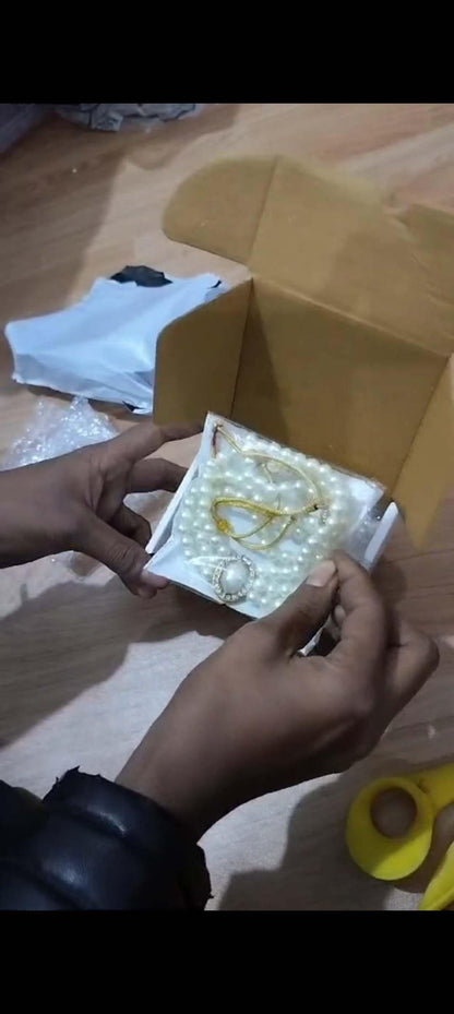 Elegant Artificial Pearl Necklace