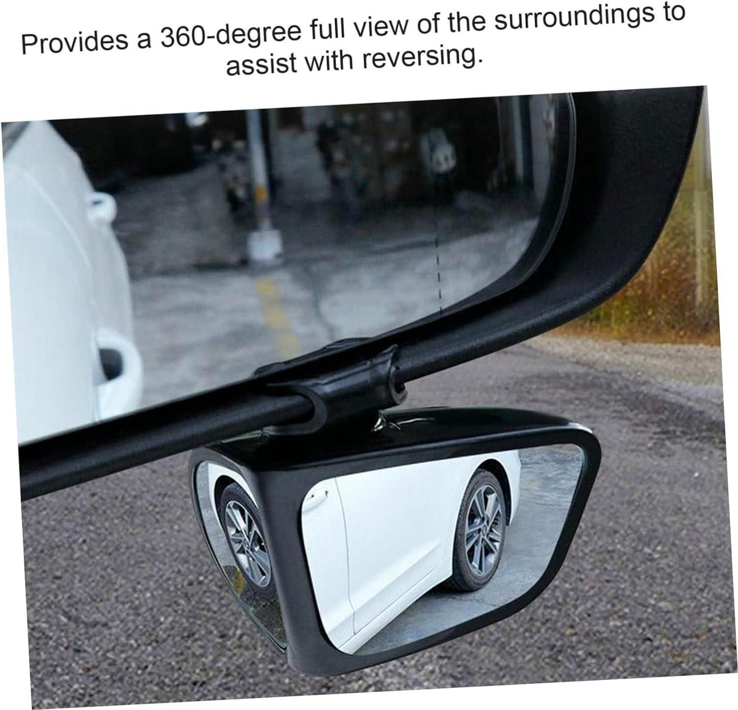 ClearView™ Adjustable Car Auxiliary Rearview Mirror – Wide-Angle Blind Spot Mirror