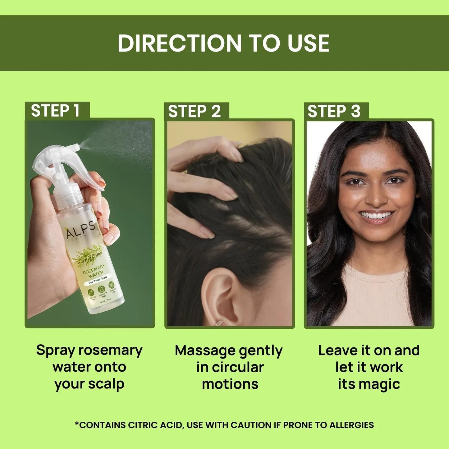 RoseMend™ Hair Regrowth Spray – Buy 1 Get 2 FREE | Natural & Powerful Herbal Formula