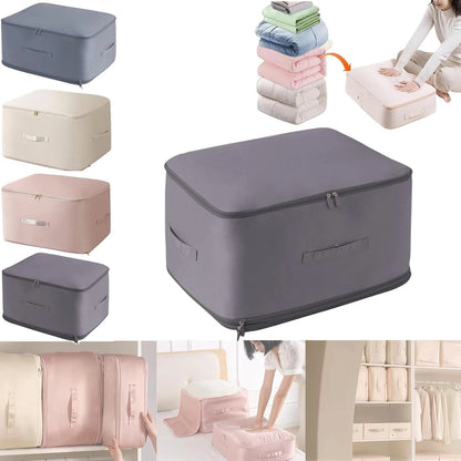 SpaceSaver™ Self-Compression Storage Organizer – Maximize Storage Effortlessly