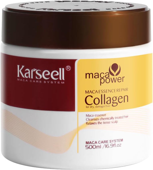 Karseell™ Maca Power Collagen Hair Mask – Intense Repair & Deep Nourishment (Pack of 2)