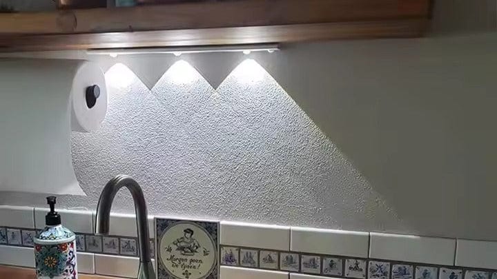 GlowLite By Ankaa,USB Rechargeable LED PIR Motion Sensor Cabinet Light