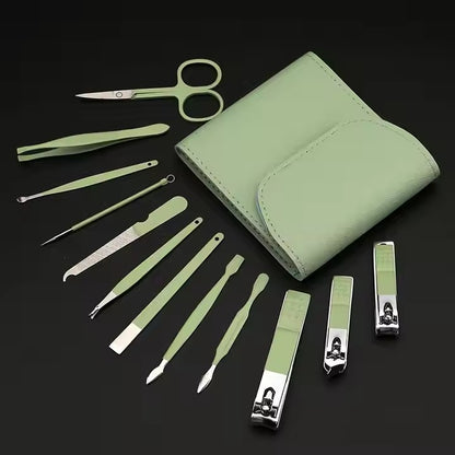 GlamCare By Ankaa, 16-in-1 Manicure & Pedicure Professional Grooming Kit–Unisex Beauty Care