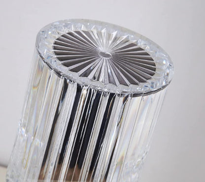 LumiGlow 16-Color Crystal Table Lamp – Elegant Touch Control LED Night Light