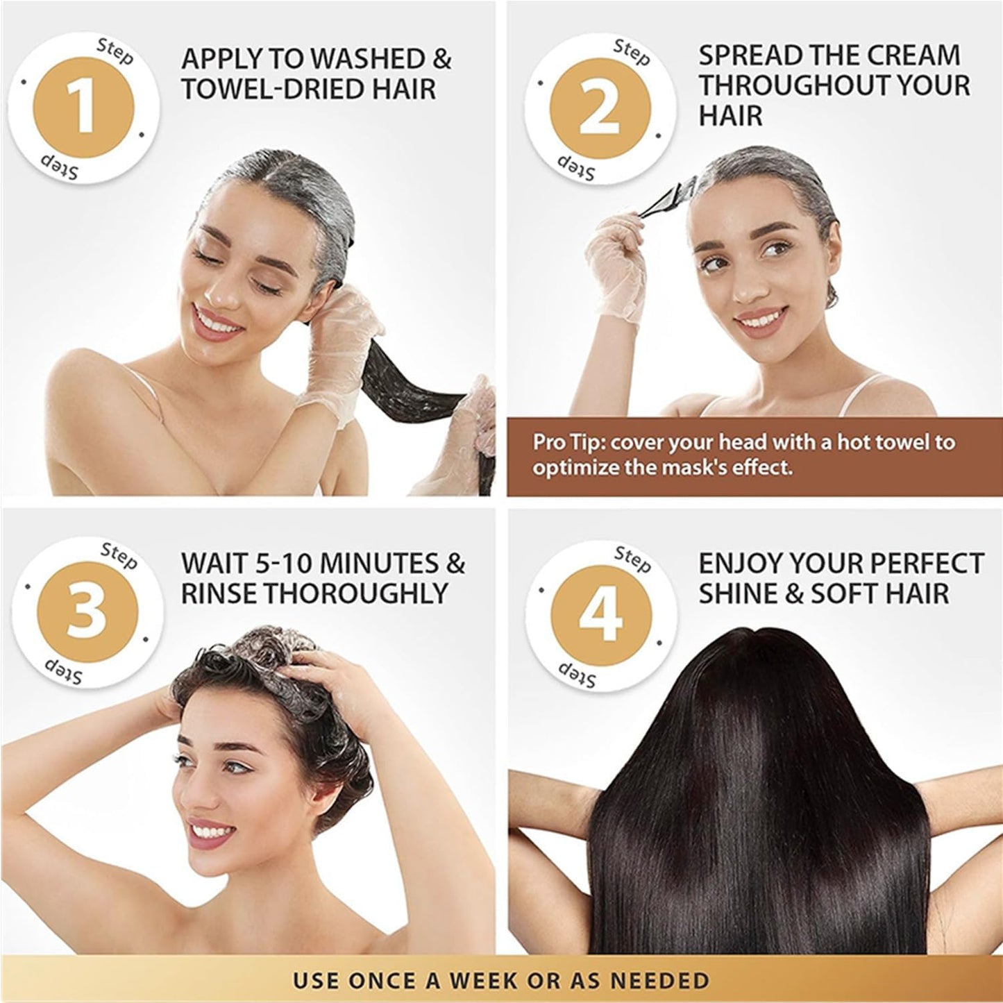 Karseell™ Maca Power Collagen Hair Mask – Intense Repair & Deep Nourishment (Pack of 2)