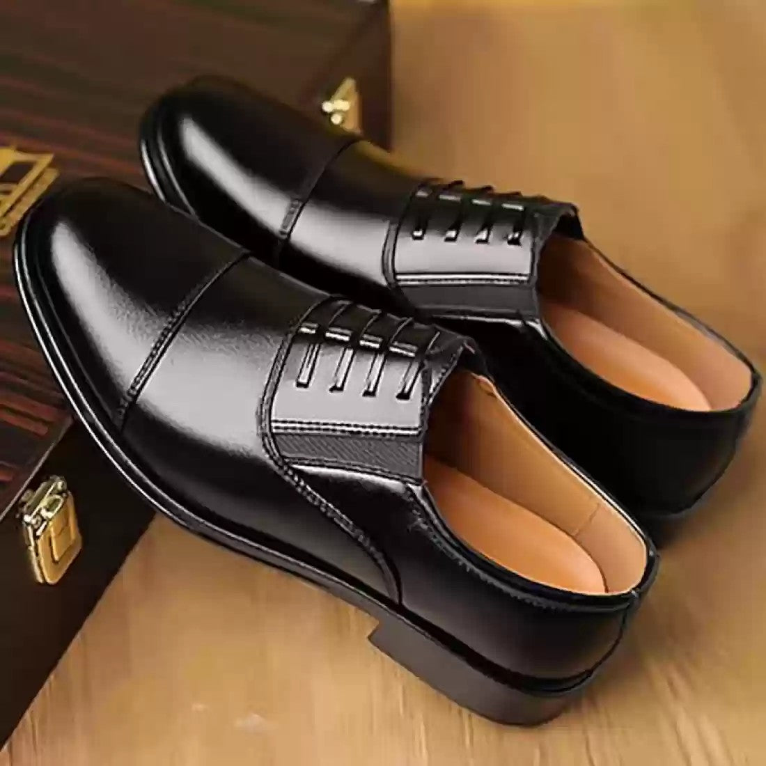 EliteStride™ Men's Smart Formal Shoes – Sleek, Comfortable & Stylish