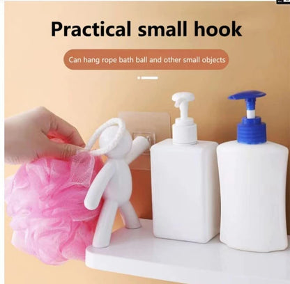 StickBuddy™ Wall Hanging Storage Shelf – No-Drill, Heavy-Duty Organizer for Bathroom & Kitchen