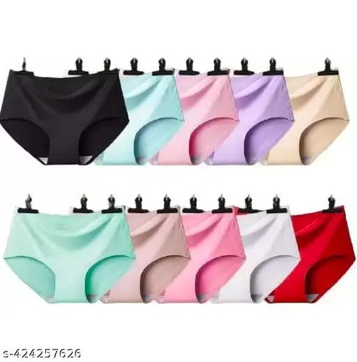 ComfiFit™ Seamless Underwear – Ultra-Soft, Breathable & Invisible Comfort (Pack of 4)