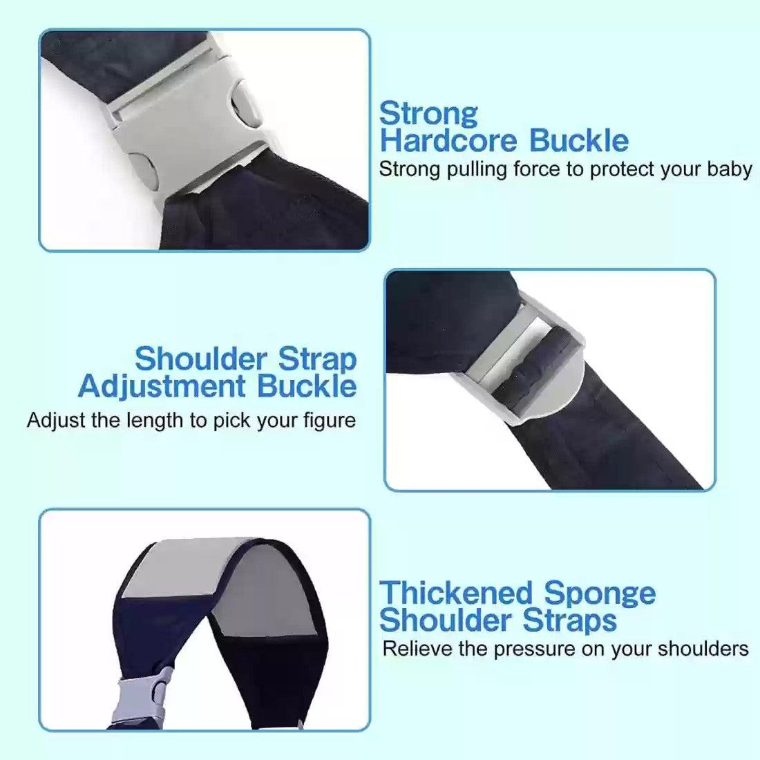 SnugNest™ Baby Carrier – Ultimate Comfort for Newborns & Toddlers