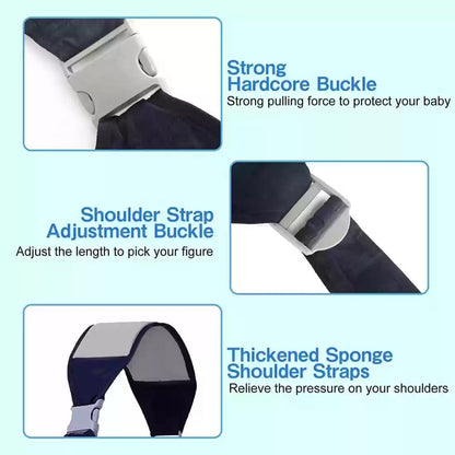 SnugNest™ Baby Carrier – Ultimate Comfort for Newborns & Toddlers
