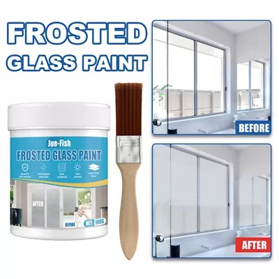 FrostShield™ Frosted Glass Paint – Instant Privacy & Elegant Frosted Finish