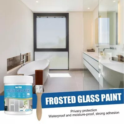 FrostShield™ Frosted Glass Paint – Instant Privacy & Elegant Frosted Finish