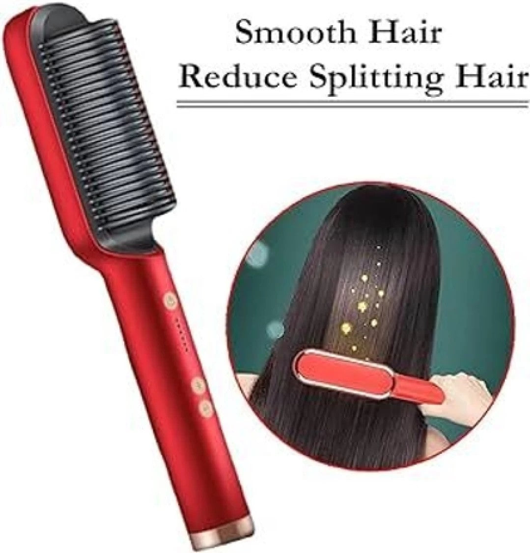 SleekStyler™ 3-in-1 Hair Straightener, Curler & Comb – Fast & Frizz-Free Styling