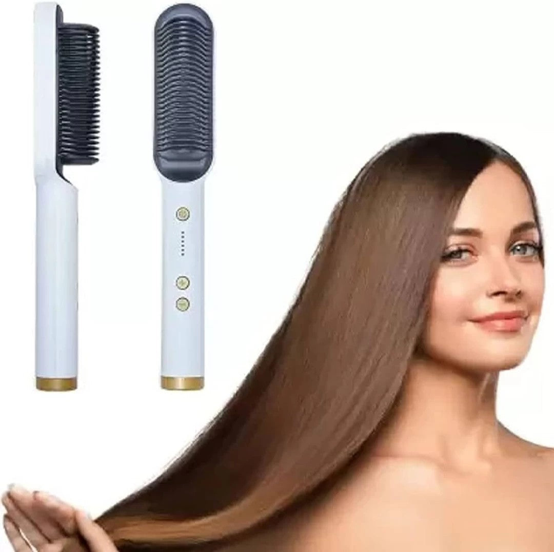 SleekStyler™ 3-in-1 Hair Straightener, Curler & Comb – Fast & Frizz-Free Styling