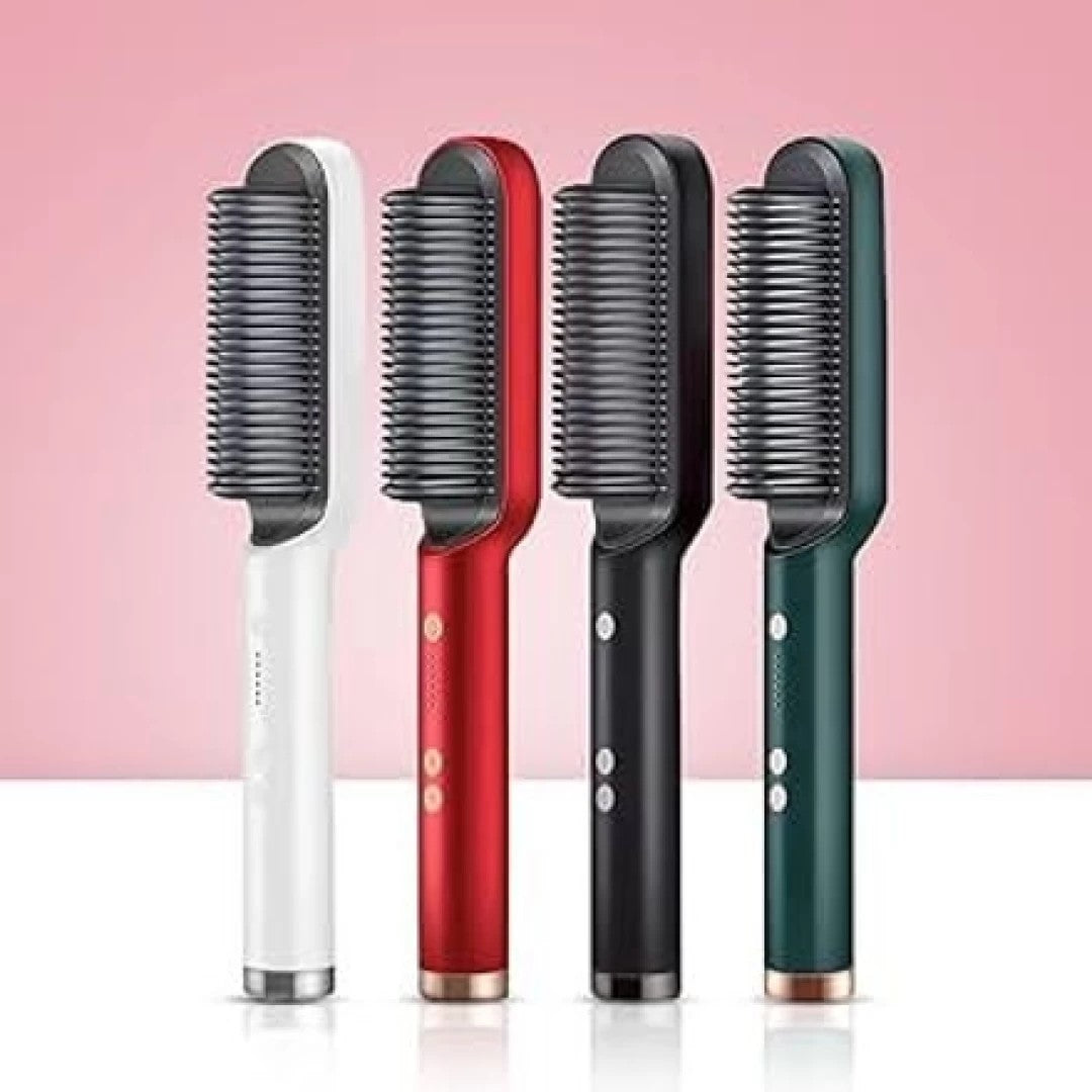 SleekStyler™ 3-in-1 Hair Straightener, Curler & Comb – Fast & Frizz-Free Styling