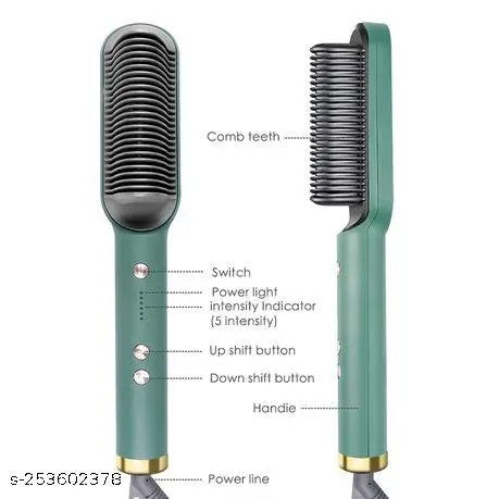 SleekStyler™ 3-in-1 Hair Straightener, Curler & Comb – Fast & Frizz-Free Styling