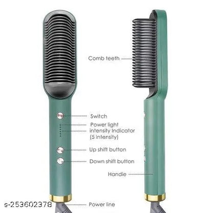 SleekStyler™ 3-in-1 Hair Straightener, Curler & Comb – Fast & Frizz-Free Styling