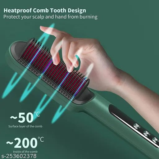 SleekStyler™ 3-in-1 Hair Straightener, Curler & Comb – Fast & Frizz-Free Styling