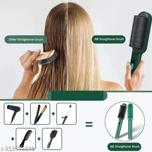 SleekStyler™ 3-in-1 Hair Straightener, Curler & Comb – Fast & Frizz-Free Styling