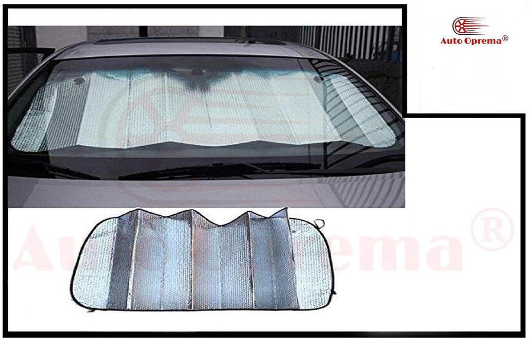 SunGuard™ Foldable Car Sunshade (Silver) – Keep Your Car Cool & Protected All Day