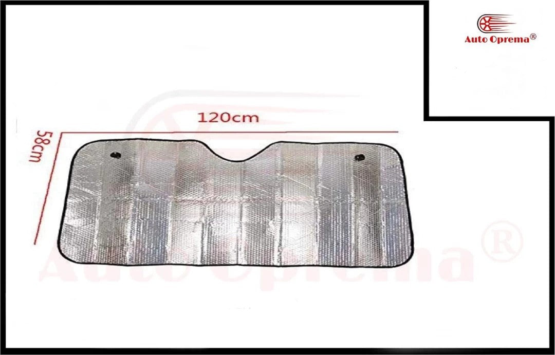 SunGuard™ Foldable Car Sunshade (Silver) – Keep Your Car Cool & Protected All Day