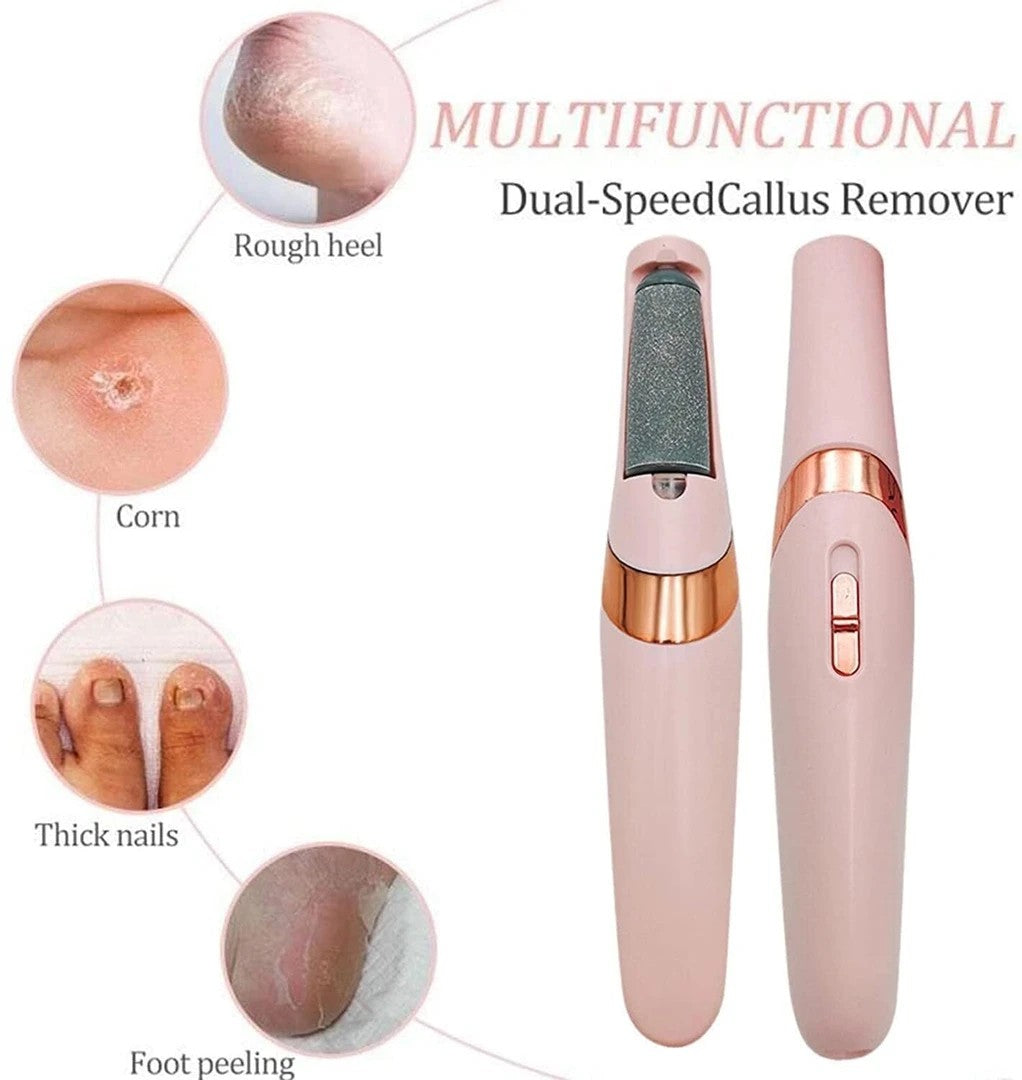 PediGlow™ Dual-Speed Callus & Foot File Remover – Reveal Baby-Soft Feet Instantly