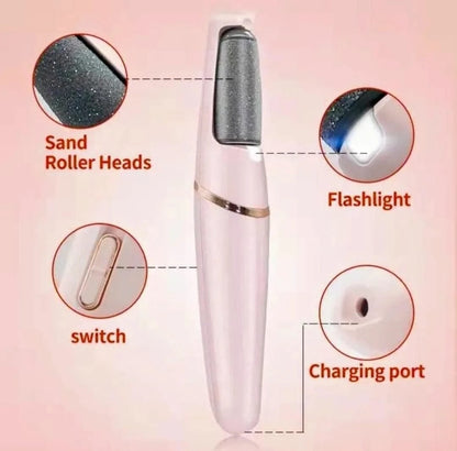 PediGlow™ Dual-Speed Callus & Foot File Remover – Reveal Baby-Soft Feet Instantly