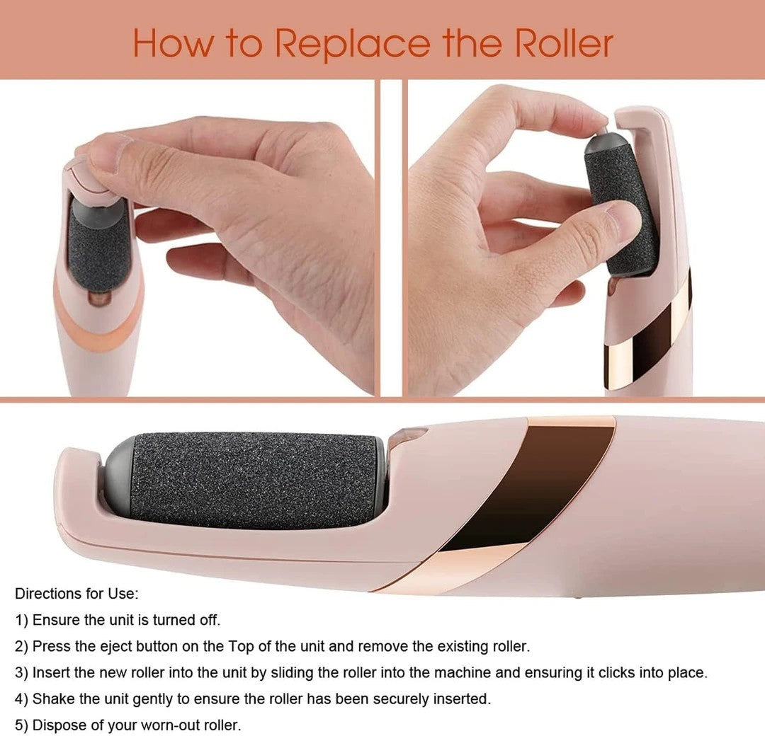 PediGlow™ Dual-Speed Callus & Foot File Remover – Reveal Baby-Soft Feet Instantly