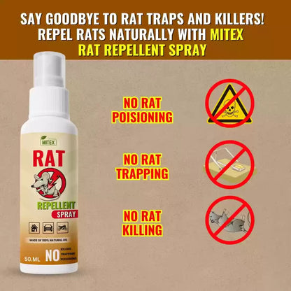 SafeHome™ Natural Rat Repellent Spray – Buy 1 Get 2 Free