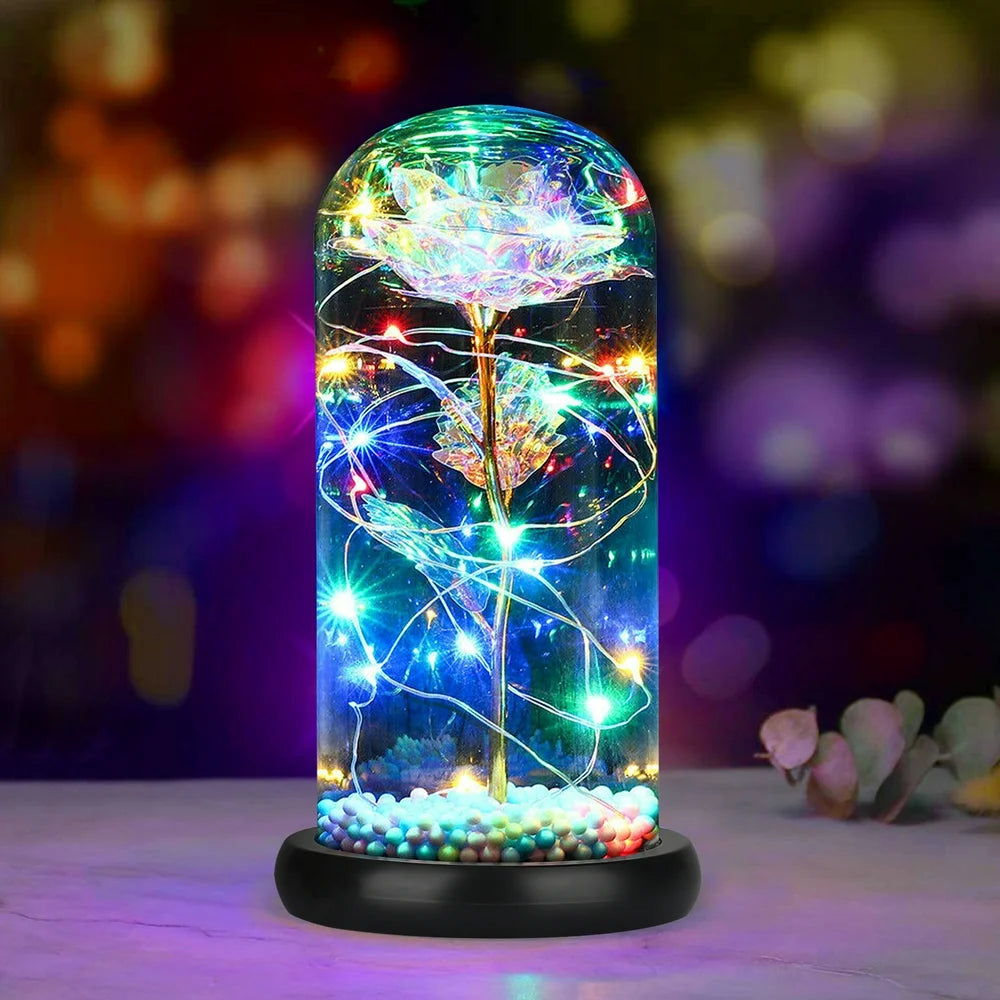 LumiRose™ Light-Up Eternal Rose – Romantic LED Flower Gift
